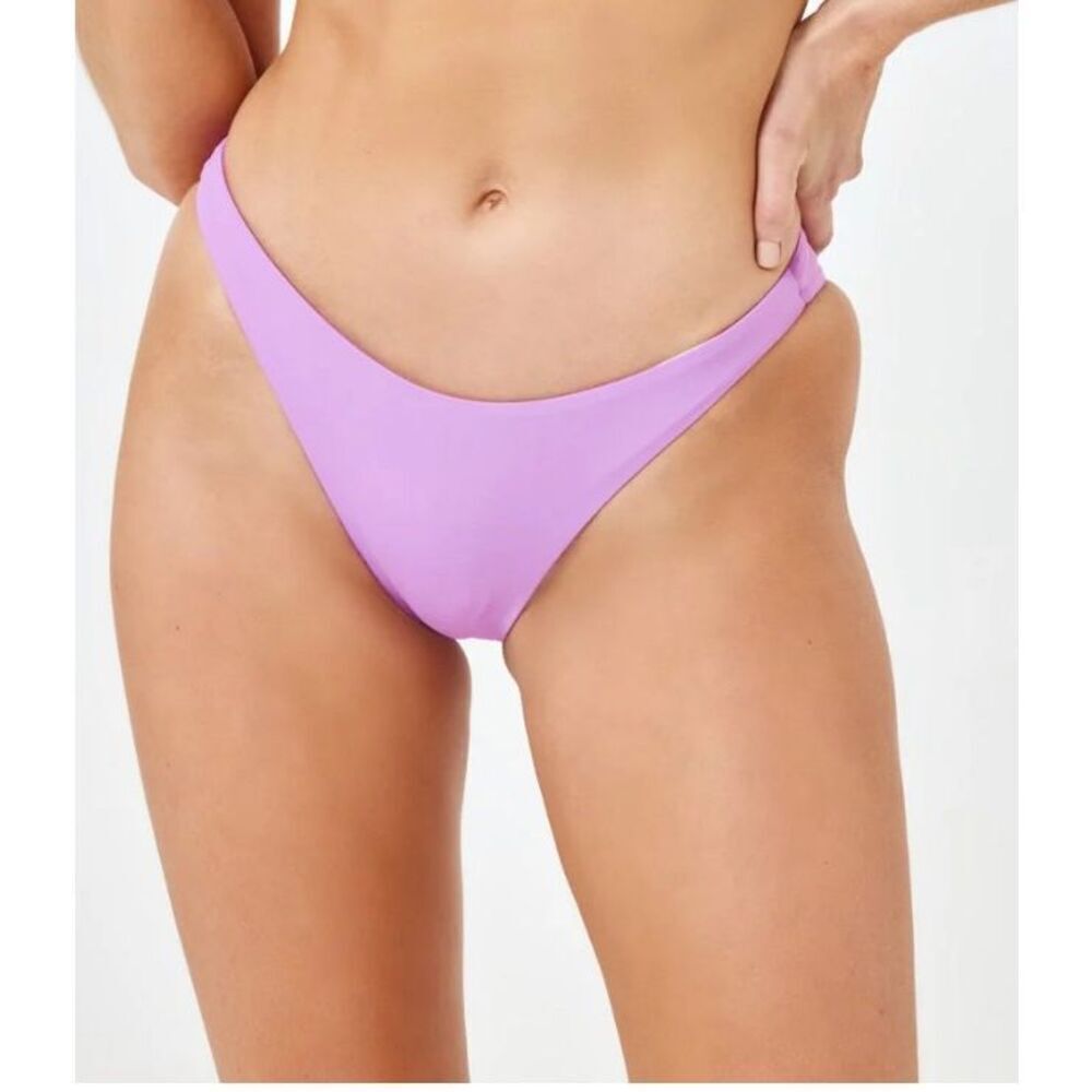 L Space NWT size S purple Camacho bikini swim bottoms